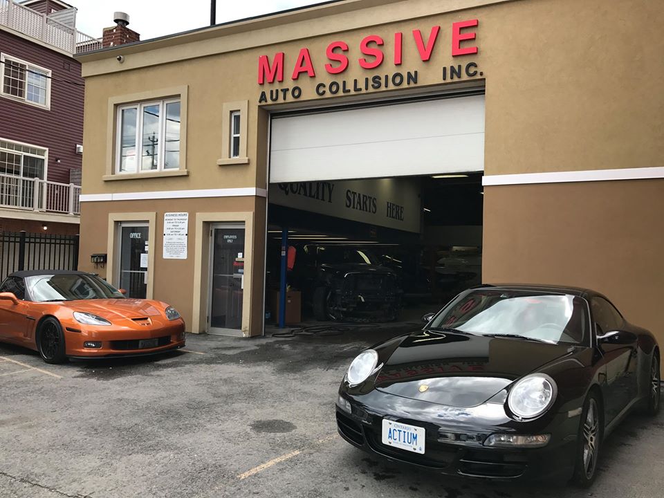 Massive Auto Collision Toronto, Canada