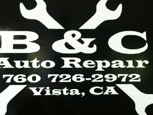 B&C Auto Repair Vista, California