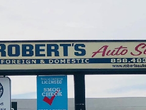 Robert's Auto Service San Diego, California